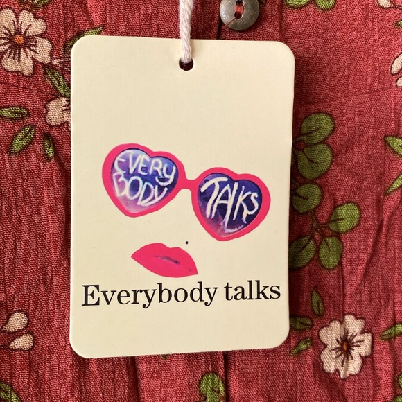 Everybody Talks- Dress. Size- Small. 100% Rayon. - Picture 3 of 10